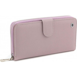 ST Leather Темно-розовый женский кошелек из натуральной кожи с секциями под карточки  (15340) (ST026 dark pink)