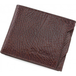 Tony Bellucci Темно-коричневое портмоне из фактурной кожи без фиксации  (10688) (T151-896)