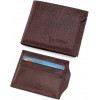 Tony Bellucci Темно-коричневое портмоне из фактурной кожи без фиксации  (10688) (T151-896) - зображення 3