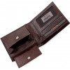 Tony Bellucci Темно-коричневое портмоне из фактурной кожи без фиксации  (10688) (T151-896) - зображення 7