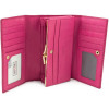 Boston Кожаный кошелек розового цвета с дополнительным блоком внутри  (16253) - зображення 6