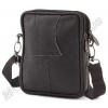 Leather Collection Небольшая кожаная сумочка на пояс и через плечо  (10043) (9950 black) - зображення 3