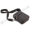Leather Collection Небольшая кожаная сумочка на пояс и через плечо  (10043) (9950 black) - зображення 4