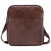 Leather Collection Небольшая мужская наплечная сумочка из натуральной кожи  (10329) (1922 coffee) - зображення 3