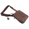 Leather Collection Небольшая мужская наплечная сумочка из натуральной кожи  (10329) (1922 coffee) - зображення 4