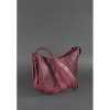 BlankNote Женская сумка хобо  бордовая (BN-BAG-12-vin-kr) - зображення 4
