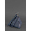 BlankNote Женская кожаная сумка-клатч  Пирамида BN-BAG-25-blue Синяя - зображення 4