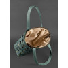 BlankNote Женская кожаная сумка-шоппер  Пазл L BN-BAG-33-iz Изумруд - зображення 6