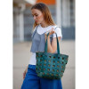 BlankNote Женская кожаная сумка-шоппер  Пазл L BN-BAG-33-iz Изумруд - зображення 7