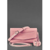 BlankNote Женская кожаная сумка на пояс (бананка)  Элис BN-BAG-7-pink-peach Розовый персик - зображення 7