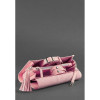 BlankNote Женская кожаная сумка на пояс (бананка)  Элис BN-BAG-7-pink-peach Розовый персик - зображення 8