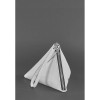 BlankNote Женская кожаная сумка-клатч  Пирамида BN-BAG-25-white Белая - зображення 4