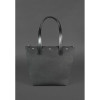 BlankNote Женская кожаная сумка-шоппер  Пазл L BN-BAG-33-ygol Уголь - зображення 6