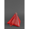 BlankNote Женская кожаная сумка-клатч  Пирамида BN-BAG-25-rubin Рубин - зображення 4