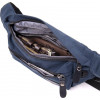 Vintage Темно-синя практична чоловіча сумка-бананка з нейлону  (20637) - зображення 3