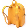 SHVIGEL Яскравий жіночий рюкзак жовтого кольору з натуральної шкіри  (16321) - зображення 2