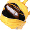 SHVIGEL Яскравий жіночий рюкзак жовтого кольору з натуральної шкіри  (16321) - зображення 4