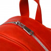 SHVIGEL Компактний жіночий рюкзак червоного кольору з натуральної шкіри  (16312) - зображення 6