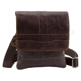 Leather Collection Кожаная недорогая винтажная мужская сумка  (10367) (5341d.br)