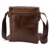 Leather Collection Кожаная мужская сумка без надписей  (10368) (38032red.br) - зображення 4