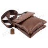 Leather Collection Кожаная мужская сумка без надписей  (10368) (38032red.br) - зображення 5