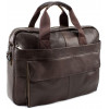 Leather Collection Коричневая недорогая сумка под ноутбук  (10441) (R009 brown) - зображення 4