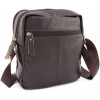 Leather Collection Мужская сумка через плечо из натуральной кожи коричневого цвета  (11514) (3922 coffe) - зображення 3