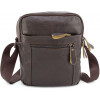 Leather Collection Мужская сумка через плечо из натуральной кожи коричневого цвета  (11514) (3922 coffe) - зображення 4