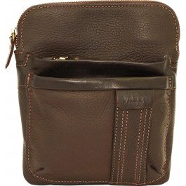 Vatto Небольшая мужская сумка-планшет коричневого цвета  (12097)