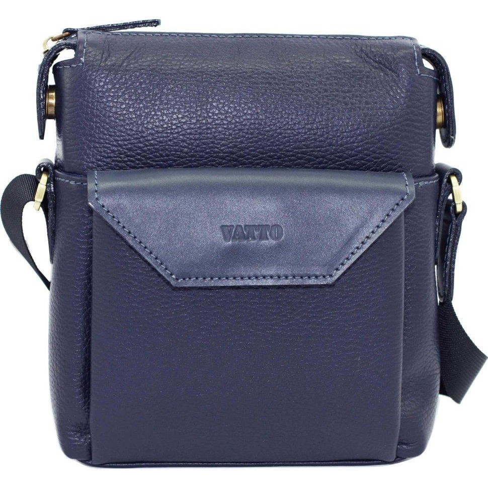 Vatto Небольшая повседневная мужская сумка синего цвета  (12054) - зображення 1