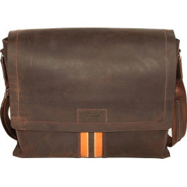 Vatto Стильная мужская сумка мессенджер коричневого цвета  (11647)