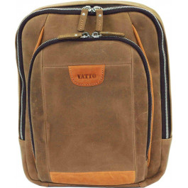 Vatto Небольшой мужской городской рюкзак из винтажной кожи  (12081)