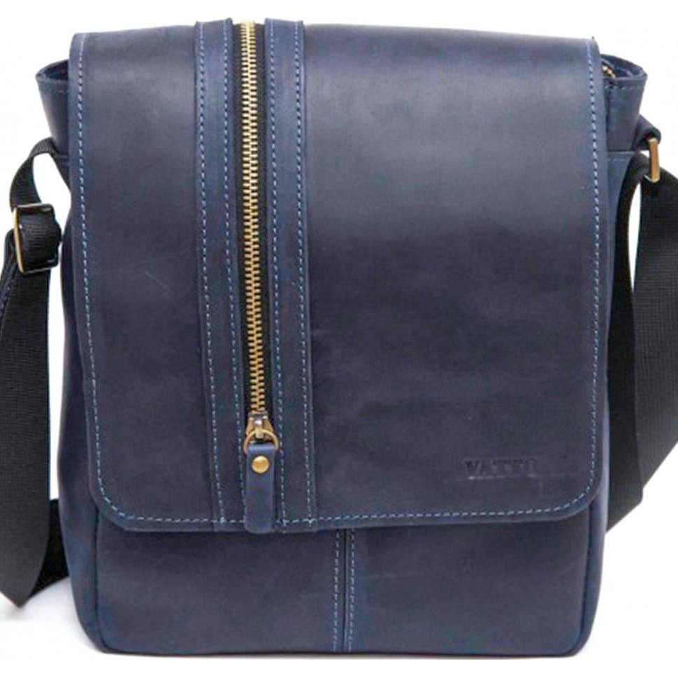 Vatto Повседневная сумка планшет через плечо из винтажной кожи Крейзи  (11985) - зображення 1