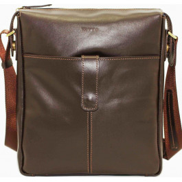 Vatto Мужская наплечная сумка из гладкой кожи  (11936)