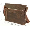 Vatto Мужская винтажная сумка коричневого цвета  (11910) - зображення 2