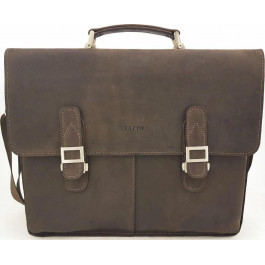 Vatto Классический мужской портфель из кожи Крейзи коричневого цвета  (11727)