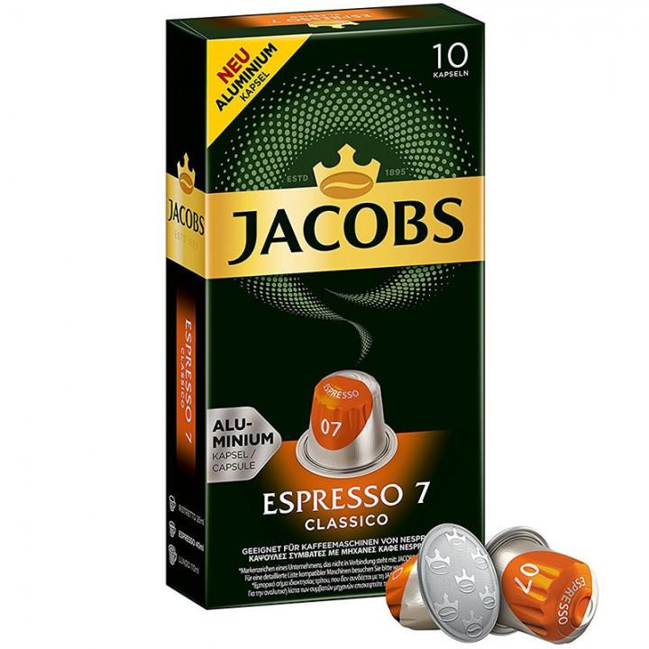 Jacobs Nespresso Espresso 7 Classico в капсулах 10 шт. - зображення 1