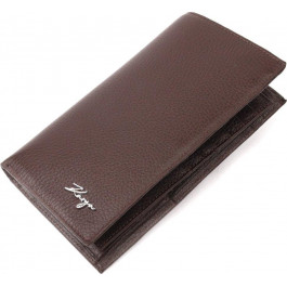   Karya Вертикальний чоловічий гаманець із натуральної шкіри коричневого кольору  (2421138)