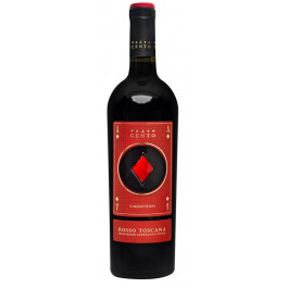 Cinque Segni Вино Ace of Diamonds Rosso Toscana 0,75 л сухе тихе червоне (8051577840140)