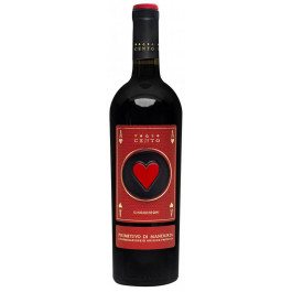 Cinque Segni Вино Ace of Hearts Primitivo di Manduria 0,75 л сухе тихе червоне (8051577840126)