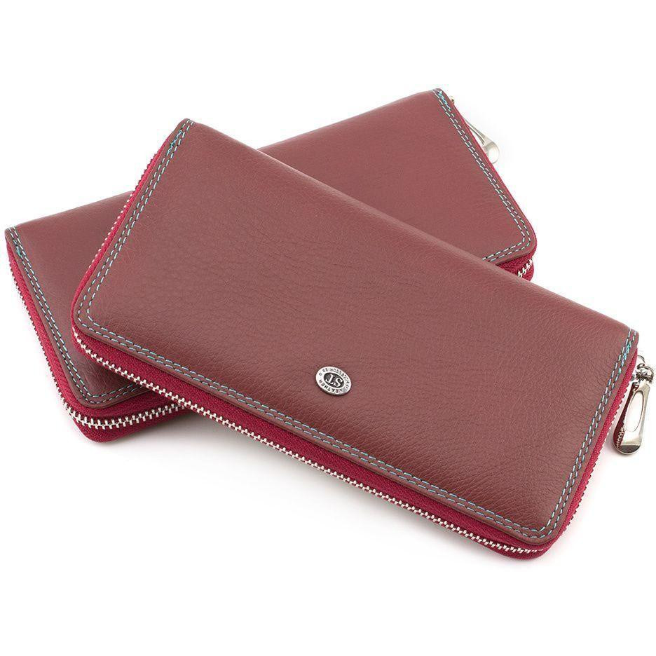 ST Leather Жіночий кольоровий гаманець на блискавки  (16020) - зображення 1