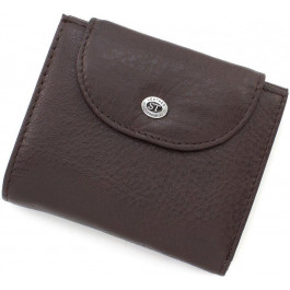 ST Leather Жіночий компактний гаманець коричневого кольору -  Collection (17566)