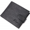 Karya Класичний чоловічий гаманець із натуральної шкіри в чорному кольорі  (2421079) - зображення 1