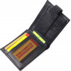 Karya Класичний чоловічий гаманець із натуральної шкіри в чорному кольорі  (2421079) - зображення 4