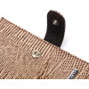Karya Компактний гаманець бежевий з натуральної шкіри під змію на кнопці  (2421041) - зображення 3