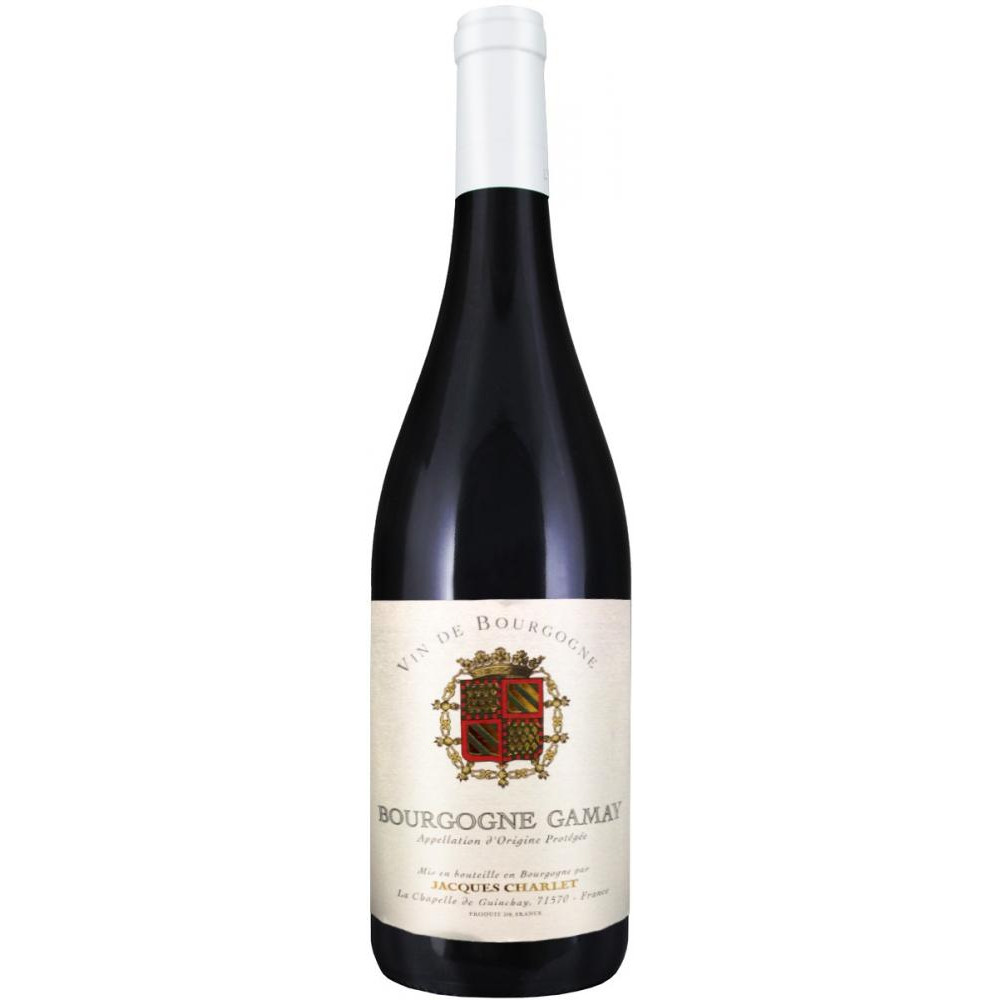 Loron and Fils Вино Jacques Charlet Bourgogne Rouge Gamay 0,75 л сухе тихе червоне (3298660032920) - зображення 1