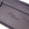 Karya Складаний жіночий гаманець із натуральної шкіри синього кольору  (2421130) - зображення 3