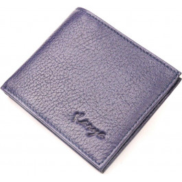   Karya Синій чоловічий гаманець із зернистої шкіри на кнопці  (2421053)