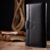 Karya Чорний жіночий довгий гаманець із натуральної шкіри високої якості  (2421149) - зображення 8