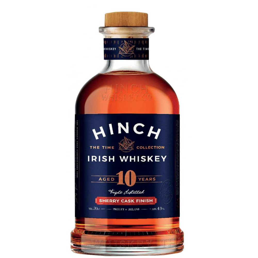 Hinch Distillery Irish Whiskey Sherry Finish 10 Y.O віскі 0,7 л (5060673440041) - зображення 1